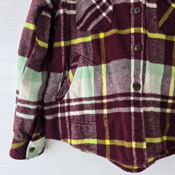 Woolrich Oxbow Bend Flannel Shirt Eastern Mountain XS - Picture 5 of 11